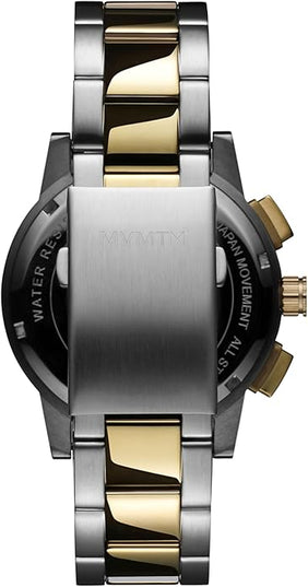 MVMT Chrono II Men’s Chronograph Watch – Ceramic Bracelet, Water Resistant, Minimalist Timepiece, Gift for Him
