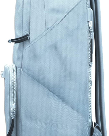 BREVITE The Backpack- Casual daypack backpacks for every function. Compact but spacious 18L aesthetic traveling backpack with laptop compartment. (Misty Blue)
