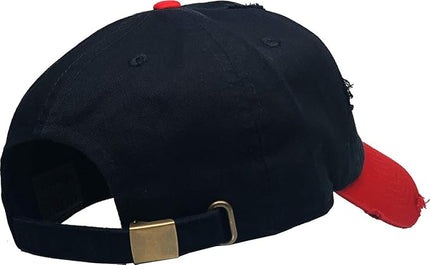 KBETHOS Vintage Washed Distressed Cotton Dad Hat Baseball Cap Adjustable Polo Trucker Unisex Style Headwear