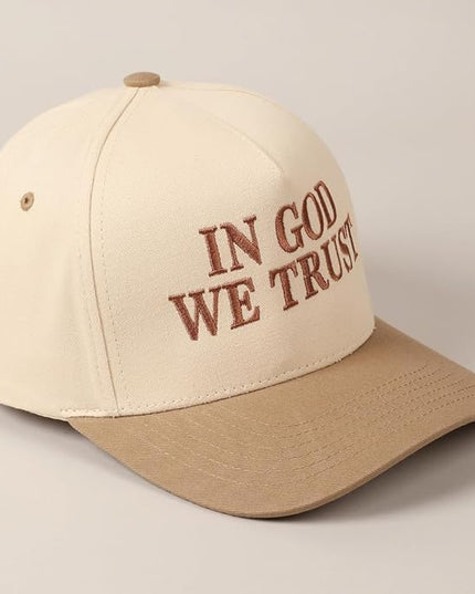 MIRMARU Two-Tone Vintage Canvas Trucker Hats for Men & Women, Adjustable Size Baseball Caps with Trendy Embroidered Design