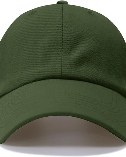 NPQQUAN Original Classic Low Profile Baseball Cap Golf Dad Hat Adjustable Cotton Hats Men Women Unconstructed Plain Cap
