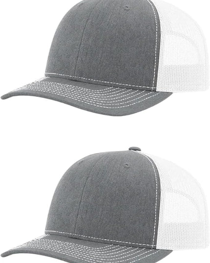 Richardson 112 Classic Six-Panel Adjustable Snapback Trucker Cap | Bulk Packs Available