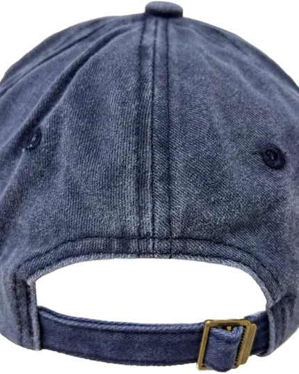 Roytrense Unisex 100% Cotton Washed Low Profile Dad Hat - Adjustable Baseball Cap for Outdoor Activities