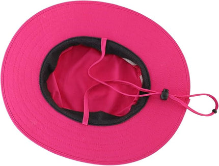 LLmoway Kids Sun Protection Hat Quick Dry Adjustable Wide Brim Mesh Bucket Hat