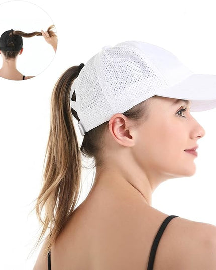 VOASTEK Running Hats for Men Baseball Cap Outdoor Essentials Runner Hat Jogging Cap Tennis Golf Workout Hats