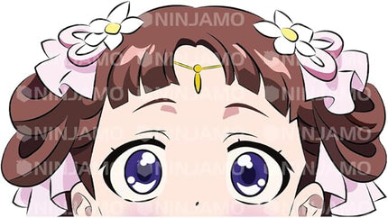The Court Herbalist Diaries MaoMao Jinshi Anime Manga Decal Stickers for Cars Laptop Skateboard Wall Decor UV Resistant (Lishu)