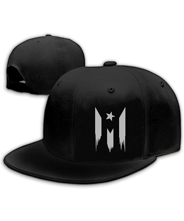 Chef Hat Flat Bill Hats for Men Funny Double Knives Kitchen Adjustable Baseball Cap Snapback Hat for Women