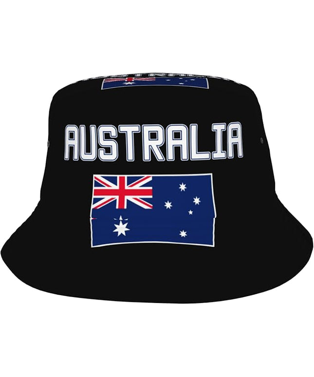 Funny Flag Bucket Hat for Men Women, Fisherman Hats Packable Fashion Sun Cap for Travel Outdoor Beach Boys Girls