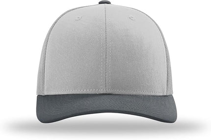 Richardson 112 Trucker Hat - Premium Adjustable Snapback Hat - Structured Six Panel Richardson Blank Caps