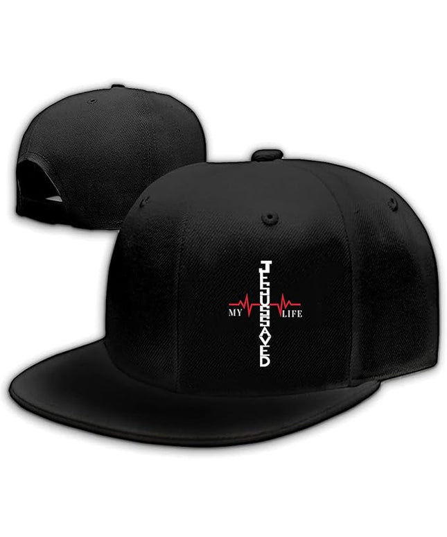 Chef Hat Flat Bill Hats for Men Funny Double Knives Kitchen Adjustable Baseball Cap Snapback Hat for Women