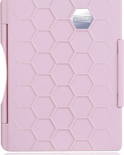Water Resistant Passport Case, Thin and Strong Cover for Travel and Daily Protection for Women (Pink)