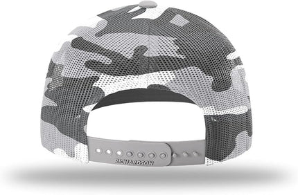 Richardson 112 Trucker Hat - Premium Adjustable Snapback Hat - Structured Six Panel Richardson Blank Caps