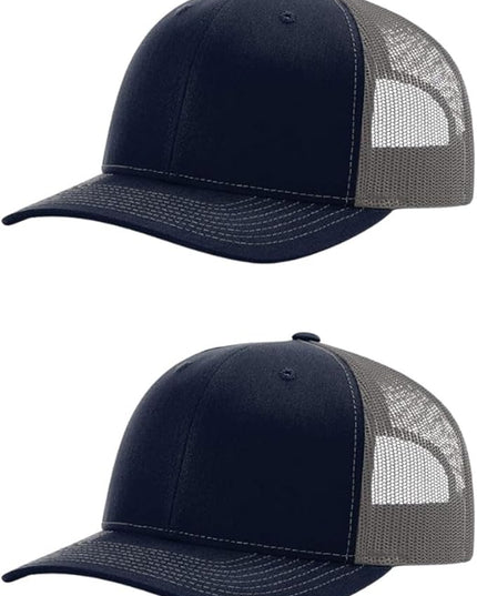 Richardson 112 Classic Six-Panel Adjustable Snapback Trucker Cap | Bulk Packs Available