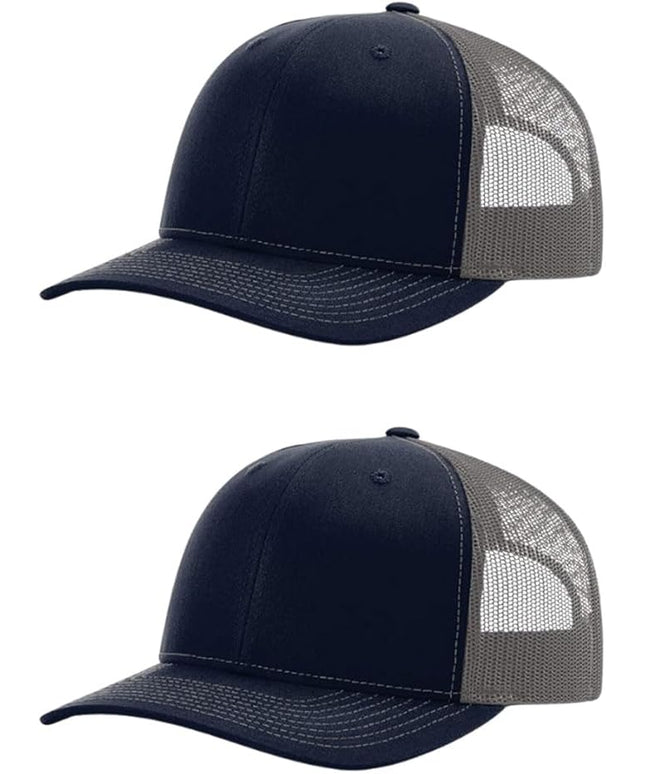 Richardson 112 Classic Six-Panel Adjustable Snapback Trucker Cap | Bulk Packs Available