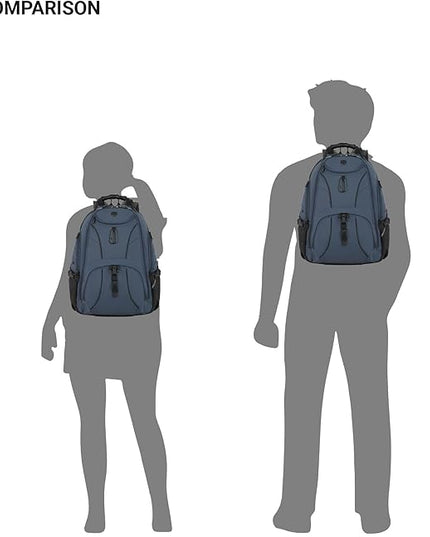 SwissGear 1900 Scansmart TSA 17 Laptop Backpack, Blueberry, 19-Inch