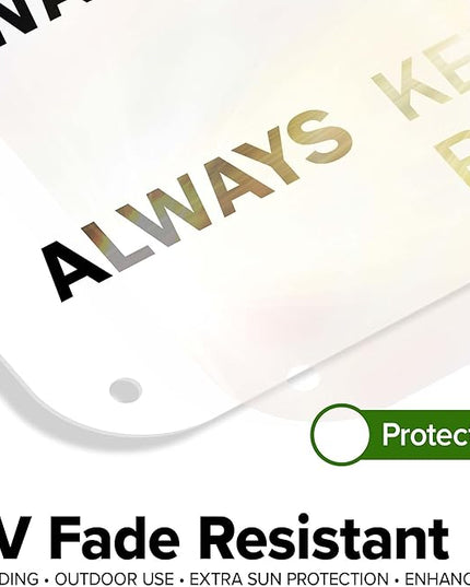 Safety First Always Keep The Gun Pointed In A Safe Direction Sign, 18x24 Inches, 55 mil thick HDPS (high density polystyrene), Made in USA by My Sign Center