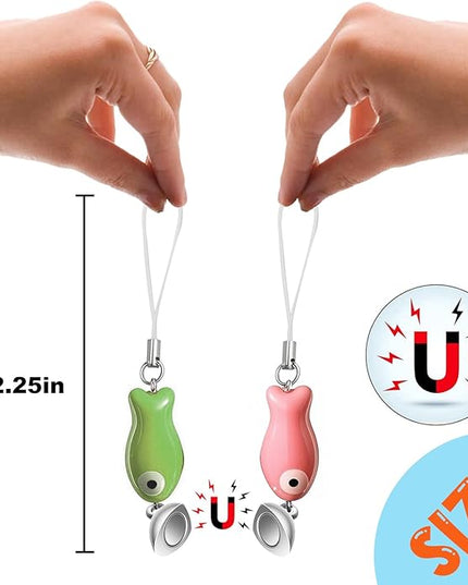 Agromusk Matching Phone Charms,Cute Ceramic Fish Matchaing Keychains Heart Strap Matching Couples Stuff Valentines Day Gifts
