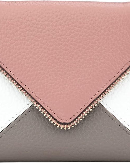 Lavemi Ultra Thin Small Compact Leather Womens Girls Wallets RFID Blocking Credit Card Holder for Women