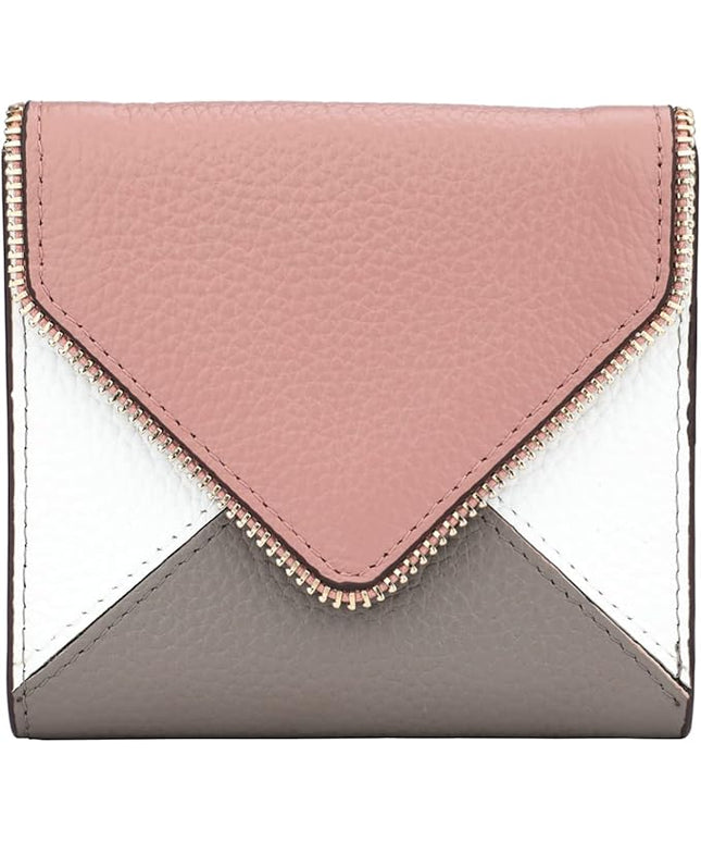 Lavemi Ultra Thin Small Compact Leather Womens Girls Wallets RFID Blocking Credit Card Holder for Women