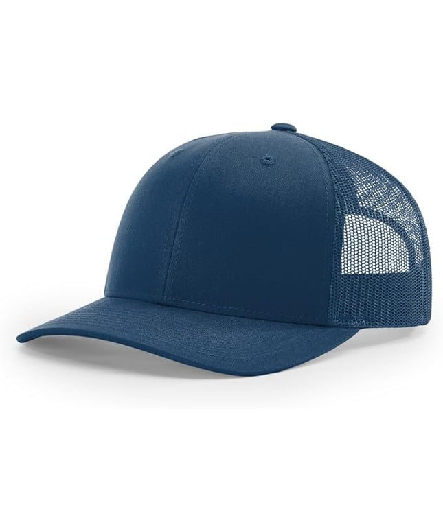 Richardson 112 Classic Six-Panel Adjustable Snapback Trucker Cap | Bulk Packs Available