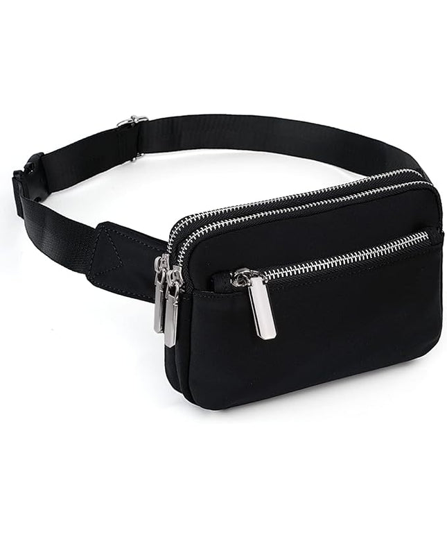 UTO Fanny Pack for Women Crossbody Trendy Fashion Belt Purse Chest Waist Hip Bumbag for Outdoor Shopping Travel Hiking