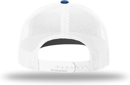 Richardson 112 Trucker Hat - Premium Adjustable Snapback Hat - Structured Six Panel Richardson Blank Caps