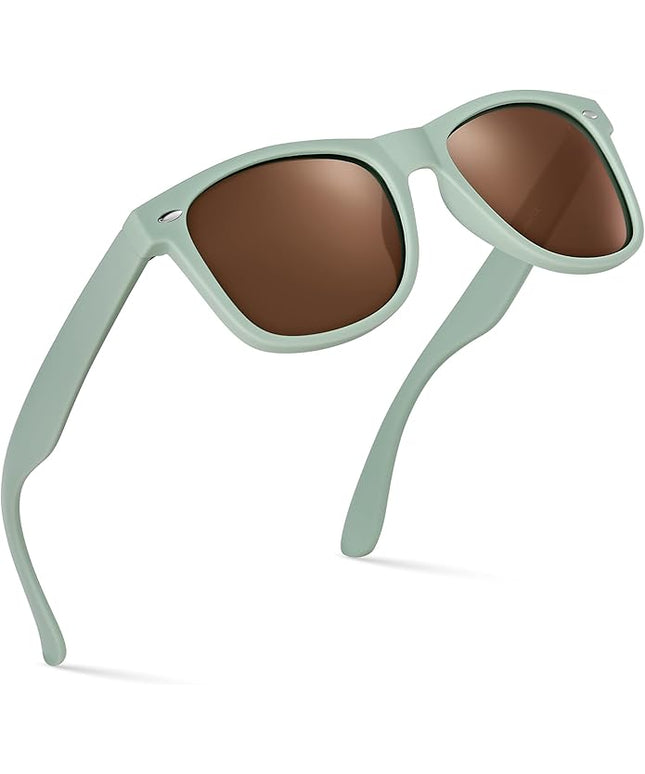 Retro Rewind Polarized Sunglasses for Men and Women - UV Protection Classic Sun Glasses