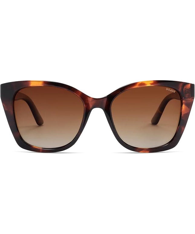 SOJOS Vintage Oversized Cateye Sunglasses Womens UV400 Large Designer Shades Lentes De Sol Para Mujer SJ2634