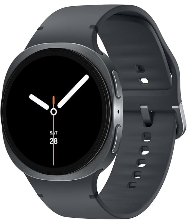 Samsung Galaxy Watch 8 (2025) 44mm Bluetooth Smartwatch, Cushion Design, Fitness Tracker, Sleep Coaching, Running Coach, Energy Score, Heart Rate Tracking, Graphite [US Version, 2 Yr Warranty]