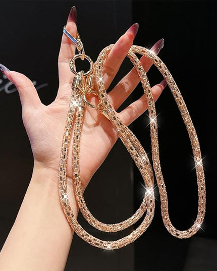 2Pcs Phone Crossbody Lanyard and Wrist Strap, Universal Cell Phone Lanyard Strap with 2Tether Tab