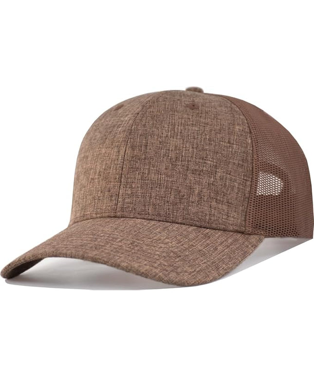 CYGTE XXL Plus Size Trucker Hat Snapback Baseball Cap- Big Head Fit Up to Size 8 Men's Mesh-Back Ball Cap