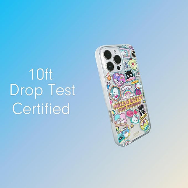 Sonix x Sanrio Case for iPhone 16 Pro | Compatible with MagSafe | 10ft Drop Tested | Hello Kitty and Friends Stickers