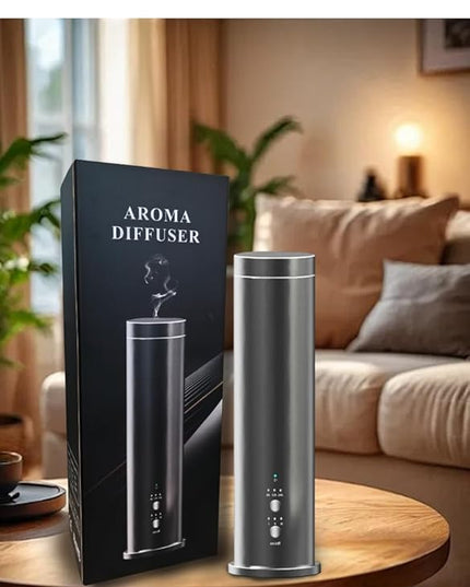 Waterless Diffuser Machine Scent Air Machine Covers 1500 Sq Ft for Home Diffusers Essential Oil Diffusers Studio Scent Diffuser Large Room Fragrance App Remote Control Capacity 3.5 Oz Ancient Silver