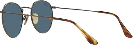 Ray-Ban Unisex Rb8247 Round Titanium Round Sunglasses