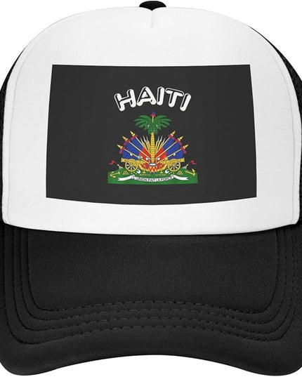 Cute Flag Baseball Cap for Men Women Mesh Trucker Hat Adjustable Patriotic Snapback Baseball Hat for Sports Running