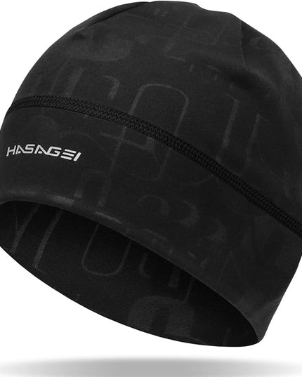 Skull Caps Beanies for Men & Women, Elastic Thermal Running Hat, Windproof Cycling Cap Helmet Liner Soft Beanie Hat