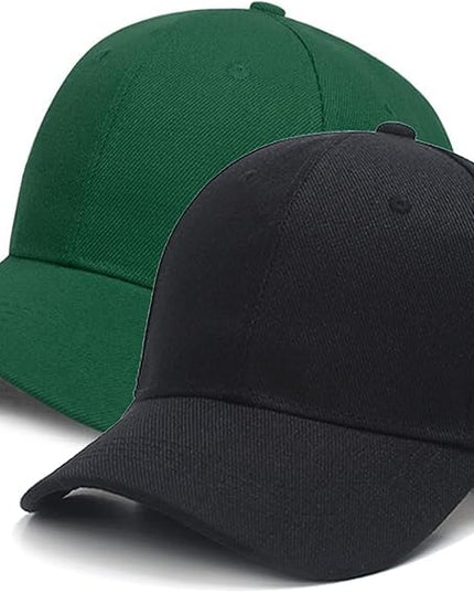 PFFY 2 Packs Baseball Cap Golf Dad Hat for Men and Women
