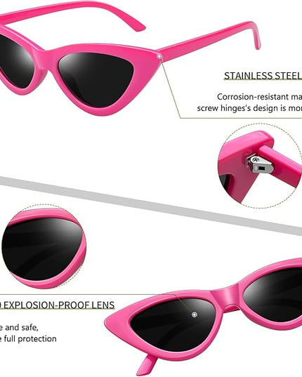 Joopin Polarized Cat Eye Sunglasses for Women Vintage Cateye Sun Glasses UV400 Protection