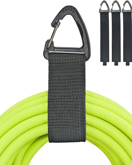 Extension Cord Holder Organizer(4 Pack L), Extension Cord Hanger for Garage Organization and Storage, 16-Inch Heavy Duty Storage Straps, Garage Gadgets for Men