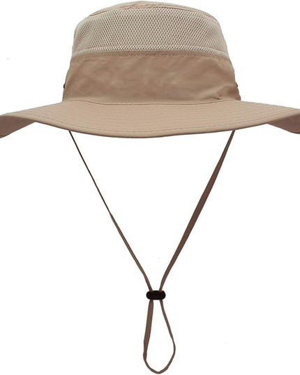 Home Prefer UPF 50+ Men's Sun Hat Wide Brim Bucket Hat UV Protection Hat for Mens Womens Beach Safari Gardening Golf Fishing