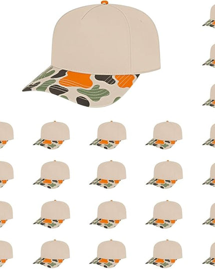 The Hat Pros Cap America i2026 Mid Profile 5-Panel Daybreak Camo Cap w/Quick-Dry Sweatband & Adjustable Snapback