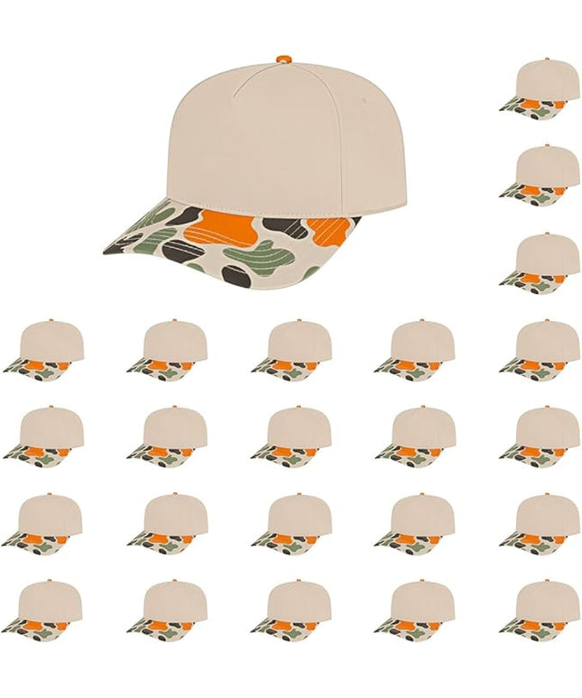 The Hat Pros Cap America i2026 Mid Profile 5-Panel Daybreak Camo Cap w/Quick-Dry Sweatband & Adjustable Snapback