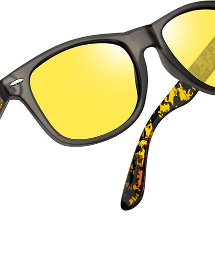 Joopin Square Sunglasses Polarized UV Protection Trendy Designer Sun Glasses Men Women