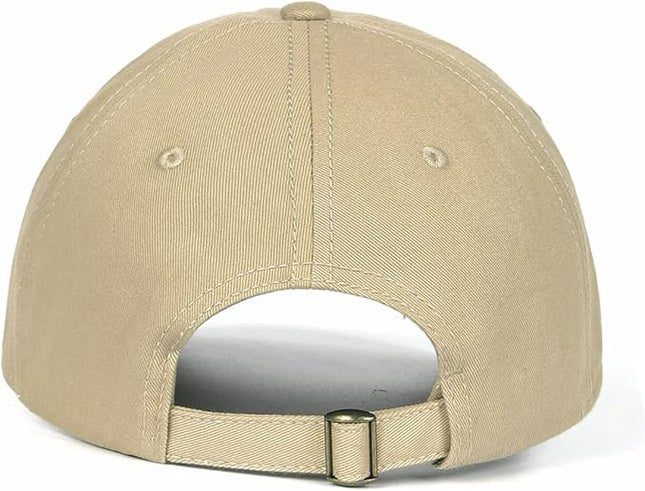 Zylioo XL XXL Oversize Baseball Cap, 100% Cotton Adjustable Dad Hat for Big Heads 23.5"-25.5", Soft Crown Large Size Cap