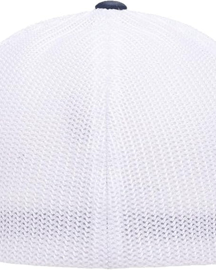 Flexfit 6511 Fitted Mid-Profile Stretchable Mesh Panels Trucker Cap | Bulk Pack Available