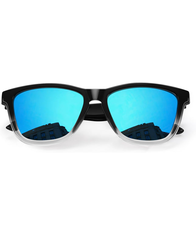 DANAMY Sunglasses Womens Polarized Sunglasses for Women Trendy Designer Mirrored UV400 Protection Sun Glasses
