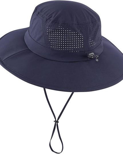 Home Prefer UPF 50+ Sun Hats for Men Women Foldable Wide Brim Fishing Hat Quick Dry Summer Outdoor Garden Safari Bucket Hat