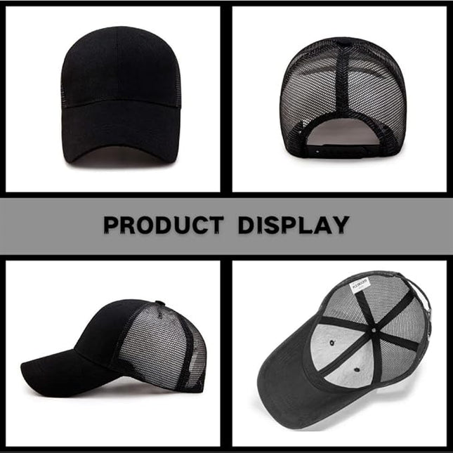 VOASTEK Running Hats for Men Baseball Cap Outdoor Essentials Runner Hat Jogging Cap Tennis Golf Workout Hats