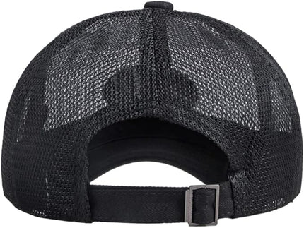 FASHIXD Mesh Baseball Cap for Men Women Summer Breathable Trucker Hats Running Hats Outdoor Sports Quick Dry Hat