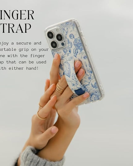 Walli Cases for iPhone 17 Case Aesthetic Wallet Phone Case Card Holder, Securely Holds up to 2 Cards - Cute, Trendy Phone Cover for Women, fits iPhone 17, with Kickstand & Finger Strap